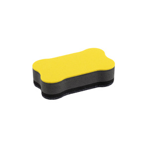 Effaceur magnétique EVA pour <span class=keywords><strong>tableau</strong></span> <span class=keywords><strong>noir</strong></span> et blanc, motif os mignon, attache la <span class=keywords><strong>craie</strong></span>, idéal pour l'école - Product Image 4