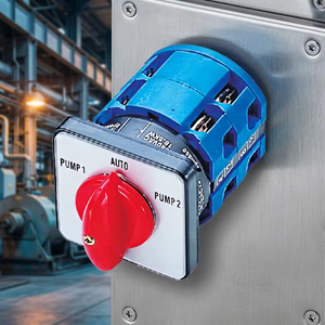 Venta Directa de Fábrica, Interruptor Rotativo de Control Industrial, Plástico, Certificado CE A321-A324 IP54 50A 600V - Product Image 4