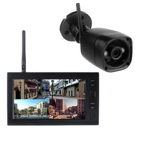 ระบบตรวจสอบความปลอดภัยแบบไร้สายความละเอียดสูง ระบบมองเห็นในเวลากลางคืน เซ็นเซอร์ CMOS มุมกว้าง ตรวจจับความเคลื่อนไหว รองรับการ์ด SD - Product Image 2