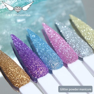 Bột nhũ móng tay 3D mạ crom sáng bóng từ tính CY Colors Pigment, chất liệu nhựa acrylic, dạng bột sequin - Product Image 3
