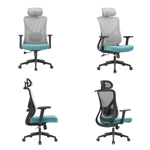 Chaise de bureau de direction moderne de luxe, chaise d'ordinateur pour PDG avec cadre en aluminium et dossier en maille, réglable en hauteur, vente en gros Kepo Space - Product Image 4