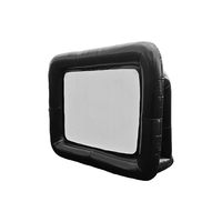 Écran de projection gonflable pliable imperméable pour l'extérieur, léger et multifonctionnel pour le camping et la randonnée