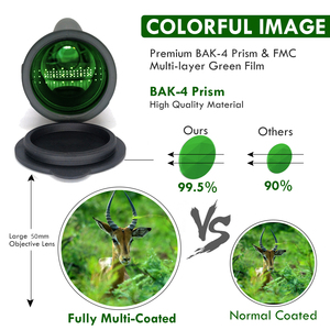 Télescope monoculaire à zoom haute puissance SECOZOOM RZMT21 HD 10-30x50 avec lentille FMC et prisme Bak4, mise au point à une main, idéal pour les concerts et les voyages - Product Image 5