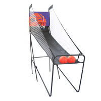 Nouveauté DKS DKS-9108 Machine de jeu d'arcade de tir au basketball d'intérieur, fonctionne avec des piles 3-5A (non incluses), vente en gros, fonctionne à la pièce