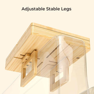 New Product Bamboo Sofa Arm <strong>Tray</strong> Couch Snack Holder Caddy Bar Arm <strong>Table</strong> Organizer Armrest Organizer Anti-Slip <strong>Tray</strong> - Product Image 3