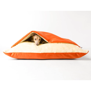 Cama de terciopelo suave de lujo para perros, fundas de cama extraíbles para acurrucarse, bolsa de madriguera para perros - Product Image 5