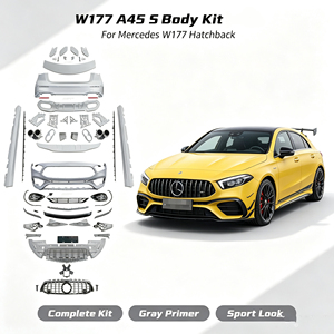 Kit Carrozzeria Stile A45 per Mercedes Classe W177 A200 A250 A300 <span class=keywords><strong>2019</strong></span>, Aggiornamento Paraurti per Hatchback A177 Facelift, Parti Auto - Product Image 6