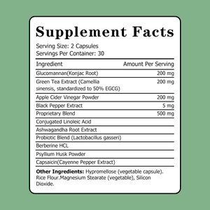Cápsulas para Adelgazar y Desintoxicar Directas de Fábrica con Extracto de Gynostemma, Aceleran el Metabolismo Corporal, Eliminan la Grasa Abdominal y Aumentan la Vitalidad - Product Image 2