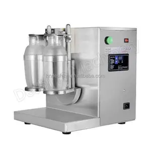 Commercial double cups automatic milk shake making machine bubble tea shaker boba shaking machine