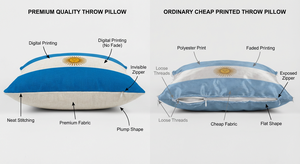 Housse de coussin en faux lin de 45x45 cm, sur mesure, en gros, de qualité supérieure, OEM, directement de l'usine, pour la Coupe du monde de football, tendance, populaire - Product Image 4