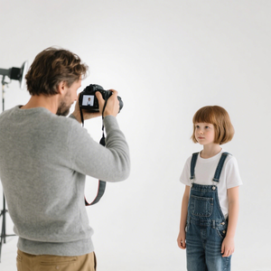 Service de <span class=keywords><strong>photographie</strong></span> de mode pour enfants avec IA réaliste, génération de scènes ludiques pour les marques de vêtements pour enfants, <span class=keywords><strong>d</strong></span>élai de livraison rapide, studio en Chine - Product Image 3