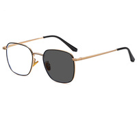 Gafas de Protección Contra la Radiación para Computadora IStapromo Gifts, Gafas Graduadas con Cambio de Color, Montura de Gafas Anti Luz Azul