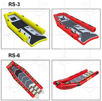 Prix usine Sauvetage Ponton Gonflable Bateau Plongée Robuste Grand Bateau De Sauvetage Gonflable En PVC À Vendre