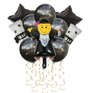 Globos para Fiesta de Graduación, Decoraciones de Felicitación, Globos con <span class=keywords><strong>Gorro</strong></span> de Doctor, Globos con <span class=keywords><strong>Diploma</strong></span>, Artículos para Fiesta de Graduación - Product Image 3