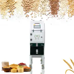 Classificador de cores de grão multiuso, máquina ccd de oat sementes de arroz cor óptica classificando processador para plantas alimentares