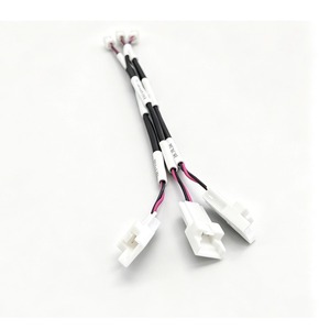 Klantspecifieke koperen kern PVC-ommantelde draadboom JST VH3.96 4-pins 2-aderige O-ring terminalconnector 3,96 mm pitch elektronische kabel 1 - Product Image 3