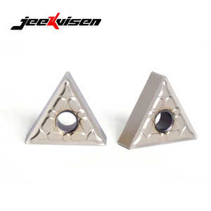 Insertos de torneado CNC Jeekvisen TNMG1604 04-MH, inserto de carburo de aleación dura para herramientas de corte de revestimiento PVD de acero inoxidable en caja - Product Image 4