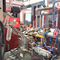 Machine de soufflage par étirage pour bouteilles PET, à une cavité, pour bouteilles d'eau en plastique de 5L avec poignée latérale, entièrement automatique, à moteur PLC