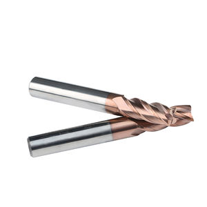 Fraise CNC à 4 cannelures en carbure monobloc HRC55-65 avec revêtement <span class=keywords><strong>Altin</strong></span> Support ODM et OEM personnalisable pour machine de découpe - Product Image 3