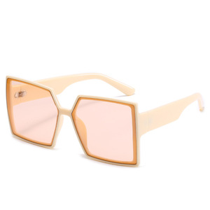 EUGENIA Moda UV400 Logotipo personalizado Cuadrado <span class=keywords><strong>Marco</strong></span> grande Tonos negros Gafas de Sol de marca de lujo Gafas de Sol de gran tamaño <span class=keywords><strong>River</strong></span> 2024 - Product Image 3