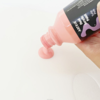 Bouteille en plastique professionnelle fluide de haute qualité 120ml Kit de peinture acrylique pour étudiants enfants