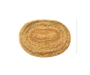Empêche l'accumulation de bactéries Élégance texturée naturelle Tapis en jute écologique filé à la main de l'article non glissant entièrement naturel - Product Image 5