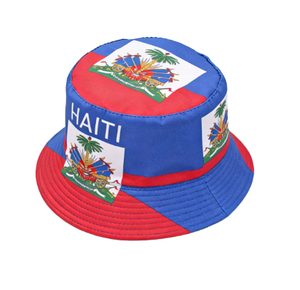 Casquette Bob Coupe du Monde 2026 pour les supporters de football des équipes nationales du Mexique, du Japon, du Maroc, d'Haïti, de l'Iran, de la Jordanie – Chapeaux de Pêcheur avec Drapeaux - Product Image 1
