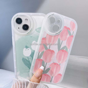 เคสโทรศัพท์มือถือ TPU แบบรูกลมสำหรับ <span class=keywords><strong>Oppo</strong></span> <span class=keywords><strong>F9</strong></span> Pro,ดีไซน์ใหม่ตามสั่งลายดอกไม้สี - Product Image 3