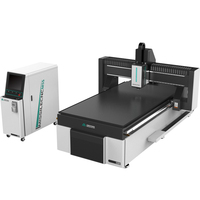 Routeur cnc publicitaire M5S avec caméra ccd et couteau oscillant
