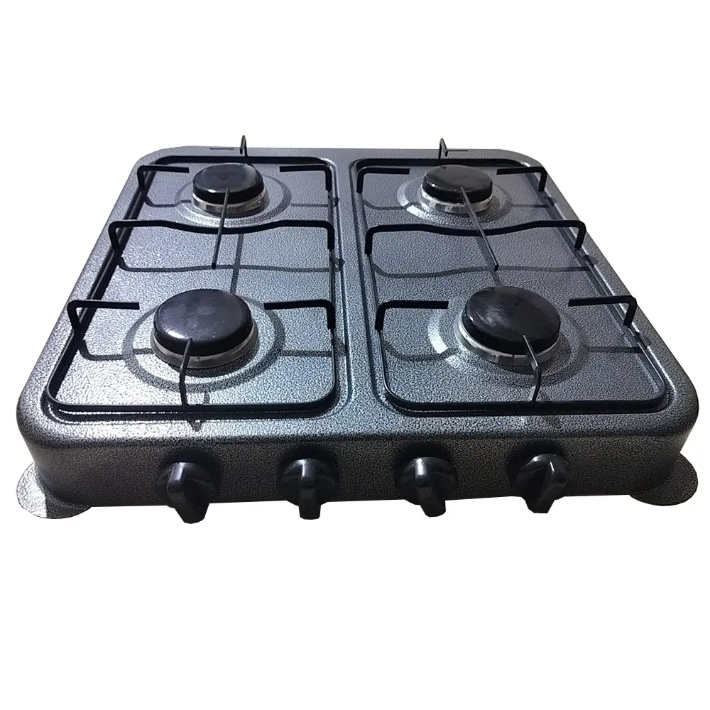 Home Kitchen 4 Burner Gas Cooktops Portable Smokeless Gas Stove European Furnace