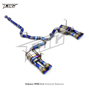 Sistema de Tubos de <span class=keywords><strong>Escape</strong></span> Catback de Fábrica para Subaru <span class=keywords><strong>WRX</strong></span> 2.4T 2017-2024, Tubo de <span class=keywords><strong>Escape</strong></span> de Titanio, Silenciador, <span class=keywords><strong>Escape</strong></span>, Tubo de 70 mm - Product Image 2