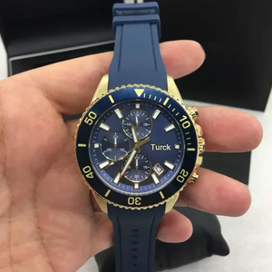 HB1513965 Reloj Urbano para Hombre, Estilo Ejecutivo y de Lujo, <span class=keywords><strong>100M</strong></span> <span class=keywords><strong>WR</strong></span>, Cristal, Correa de Silicona y Acero Inoxidable, Cuarzo, 22mm - Product Image 6
