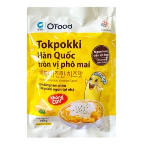 คุณภาพสูง 140 กรัม/ถุง ขายส่ง 2026 ติดต่อเรา O'FOOD โทกป๊อกกี้ชีสเกาหลีสำเร็จรูป รสไม่เผ็ด ง่ายและอร่อย - Product Image 6
