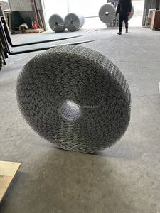 Malla de Acero Soldada de Seis Hilos para Tuberías, Malla Reforzada con Orificios de 25.4x67mm, Superficie Antioxidante para Uso en Tuberías Submarinas de Gas y Petróleo - Product Image 6