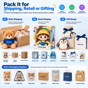 Mascotas de Peluche Personalizadas OEM, Muñecos de Peluche Personalizados, Muñecos Corporativos para Eventos de Merchandising de Marca y Regalos Promocionales - Product Image 2