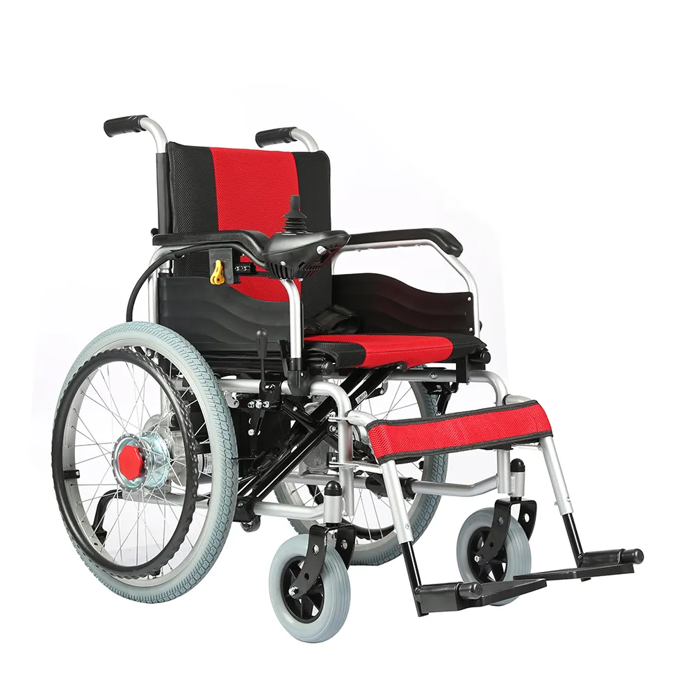 2024 Cheap Price 18inch Powered Cost Cheap Best Sales Travel Electric Wheelchair