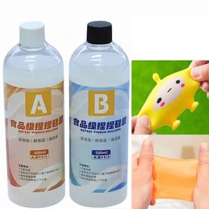 कला राहत तनाव उत्पाद तरल सिलिकॉन diy हाथ मोल्ड बिल्ली क्लैव अपघटन खिलौना घुटने टेकना रबर - Product Image 2