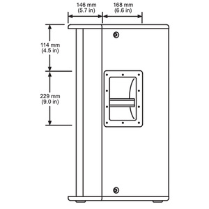 SRX715 15 "高出力ベースユニット2ウェイフルランスピーカースピーチ/DJ/ステージパフォーマンスプロフェッショナルオーディオサウンド機器 - Product Image 6