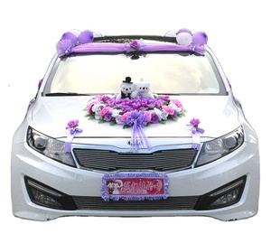 Hoa Trang Trí Xe Cưới Giá Nhà Máy Bán Sỉ - Product Image 1