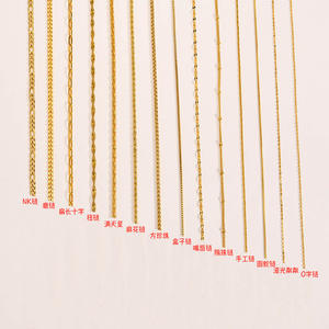 Taige O chaîne serpent os mince 1MM2 basique diy <span class=keywords><strong>collier</strong></span> plié végétarien - Product Image 1