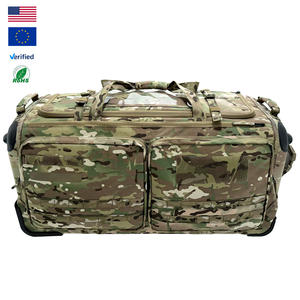 <span class=keywords><strong>Sac</strong></span> de transport tactique à roulettes 142L 1000D robuste avec système Molle pour équipement extérieur - Product Image 4