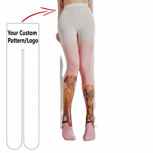 <span class=keywords><strong>Collants</strong></span> personnalisés à grande impression Chaussettes de base à motif écologique original pour chien - Product Image 1