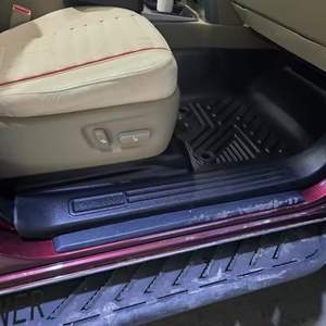 แผ่นรองพื้นรถยนต์แบบฉีดขึ้นรูป 5 มิติ ป้องกันการลื่น สำหรับรถยนต์โตโยต้า 4Runner ปี 2016-2024 วัสดุ TPE - Product Image 3