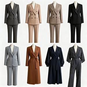 Conjunto de Chaleco y Pantalón para Mujer al por Mayor, Tallas S-3XL, La Sig Ra Chouraqui E Una Donna a Pant Titolo Abiti a Giacca E Giacca - Product Image 6