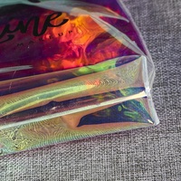 Trousse de Maquillage Tendance Personnalisée Iridescente – Petite Pochette de Voyage pour Cosmétiques et Soins de la Peau