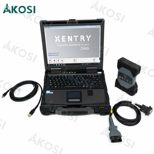 Outil de diagnostic OEM DoIP MB STAR C6 2026 avec tablette Getac B300, scanner système complet XENTRY DAS WIS EPC pour véhicules 12V et 24V - Product Image 2