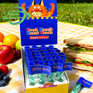 Großhandel New Mixed Fruit Flavor Atemer frischer Easy Carry Beads Beseitigen Sie Zigaretten geruch Erfrischen Sie den Atem Zucker Burst ing Bead - Product Image 2