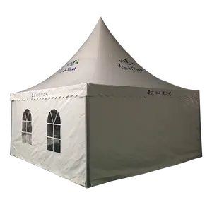خيمة حفلات الزفاف عالية الجودة مصنوعة من مادة البولي فينيل كلوريد على شكل نعشة