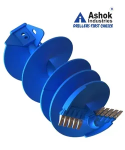 Ashok Industries Rock <b>Drilling</b> Bucket Blue Pressure Vessel Earth <b>Augers</b> - Product Image 2