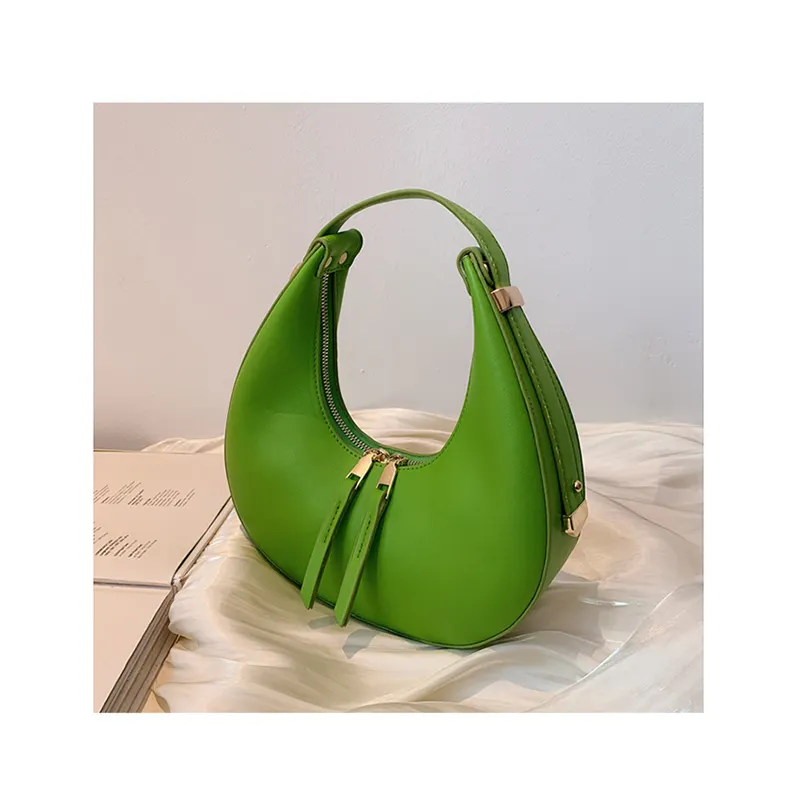 Shoulder Saddle Bags 2021 Women's Brand Leather Luxury Designer Handbag Travel Female Clutch Hobos Bags Underarm Purses Tote